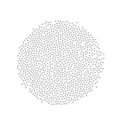 1000 gray dots.